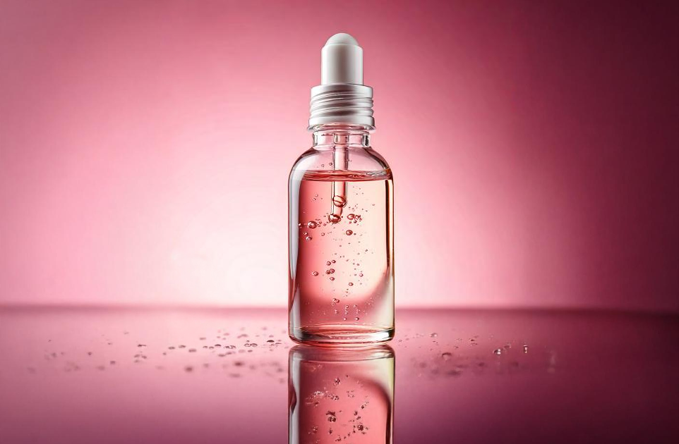 Retinol serum bottle